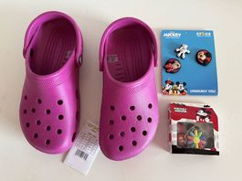 crocs, Classic Clog, Fuchsia-Rot, Gr. 38-39
