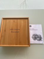 Tchibo Hot Stone Massage Set, neuwertig und komplett!
