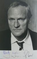 Julian Glover (1935) Schauspieler - Autogramm JAMES BOND