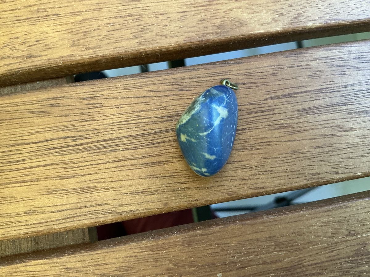Anhänger: Verkaufe ein Lapislazuli Anhänger – Gebraucht aus Basel von Ajscha7o1 1