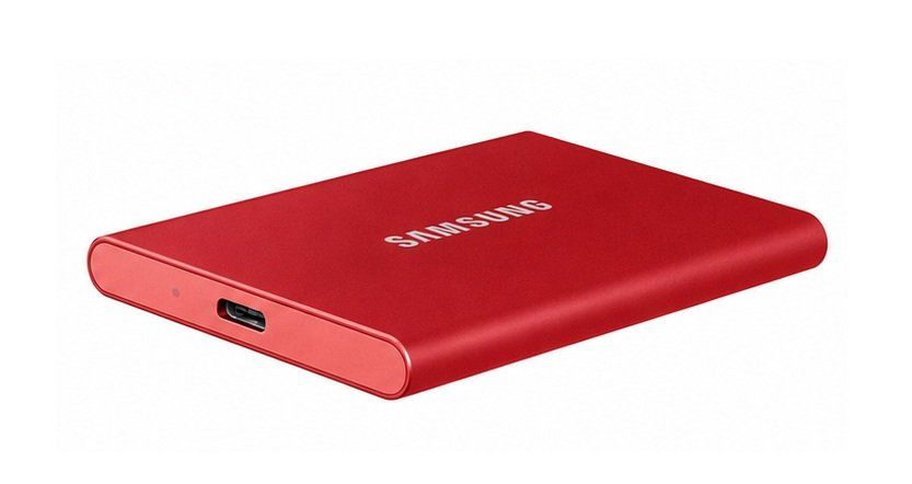 Samsung Dischi rigidi: Samsung Portable T7 1TB Farbe Rot – Usato da Olten venduto da antonio.troia