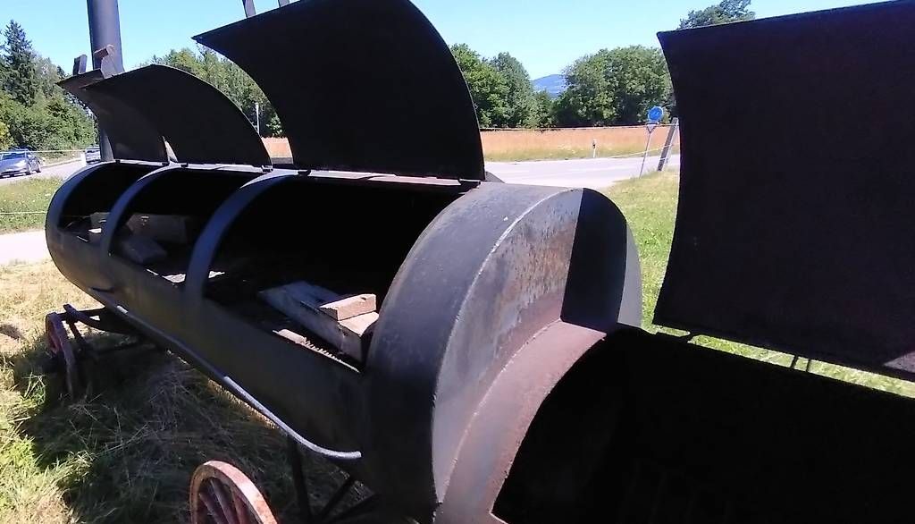 Griglie: Grosser Oklahoma Grill/Smoker – Usato da Oetwil am See venduto da rog_v6xh 2