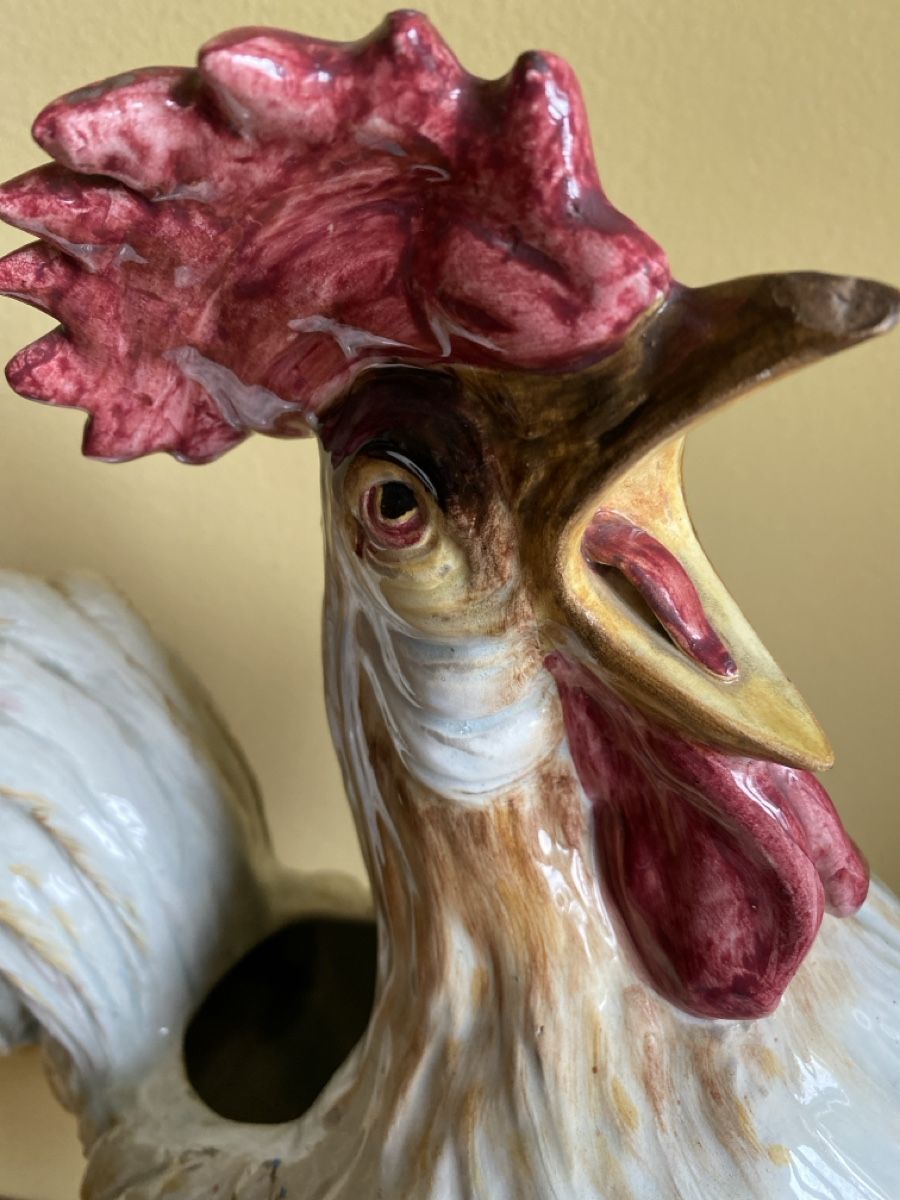Vasi & Recipienti: Prunkvolle Vase Hahn Neo-Rokoko handbemalt – Usato da Luzern venduto da Gustav-33 2