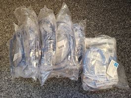 52x LAN RJ45 Kabel. Je 1 Meter. (neu)
