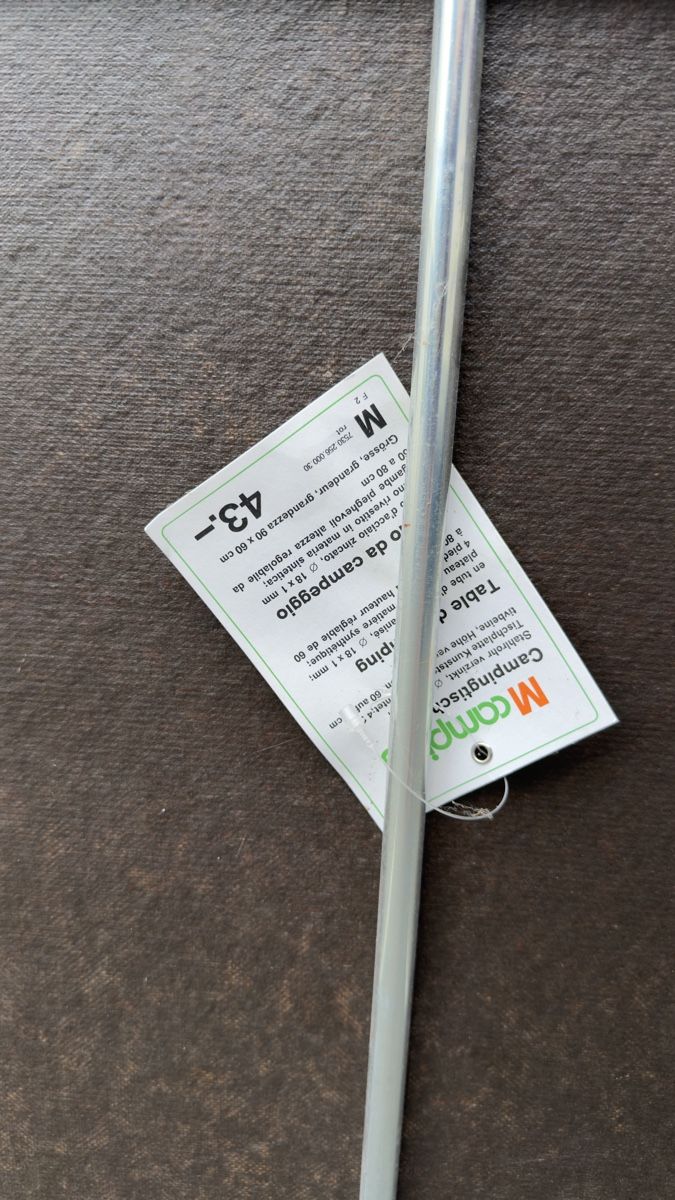 Tavoli: Campingtisch rot/ vintage – Usato da Thunstetten venduto da Specht71 5