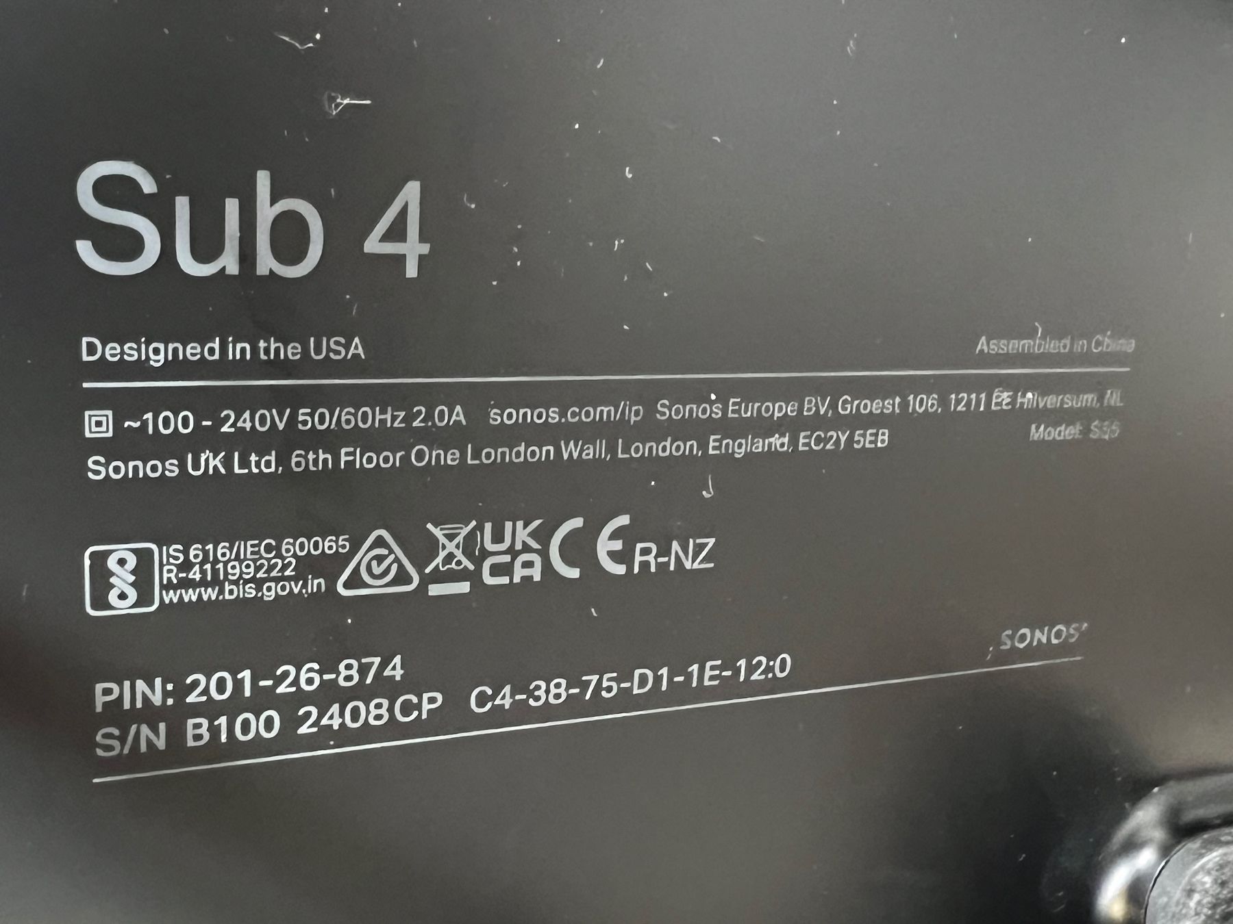 Sonos Home cinéma: Sonos Arc S45 & 2x Sub 4, Siehe alle Bilder – D'occasion à Gebenstorf par Secondtronik 9