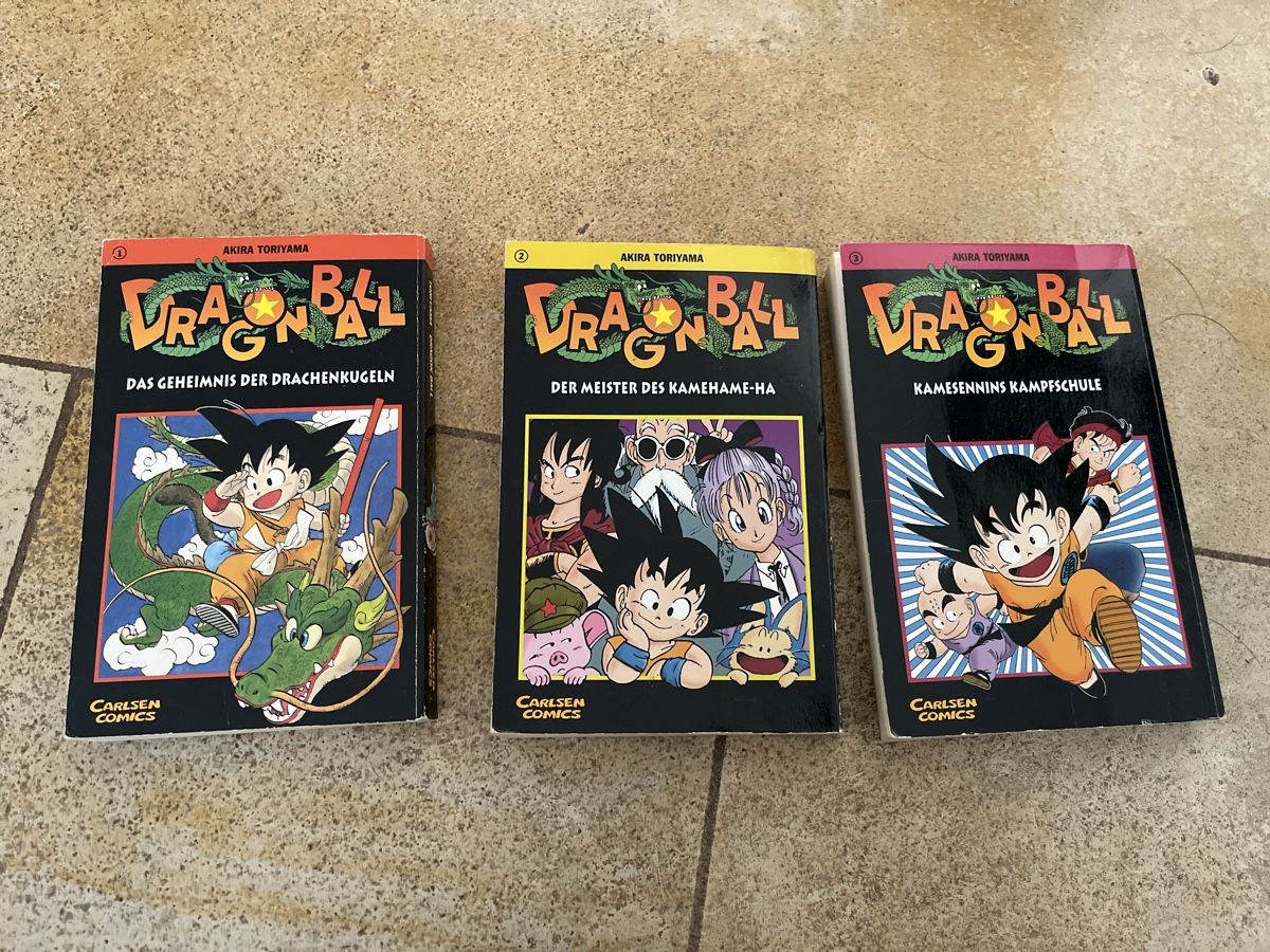 Comics: Dragon Ball Bücher Band 1-3 – Gebraucht aus Liestal von Tumbat