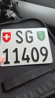 SG11409 Motorrad Töff Nummer