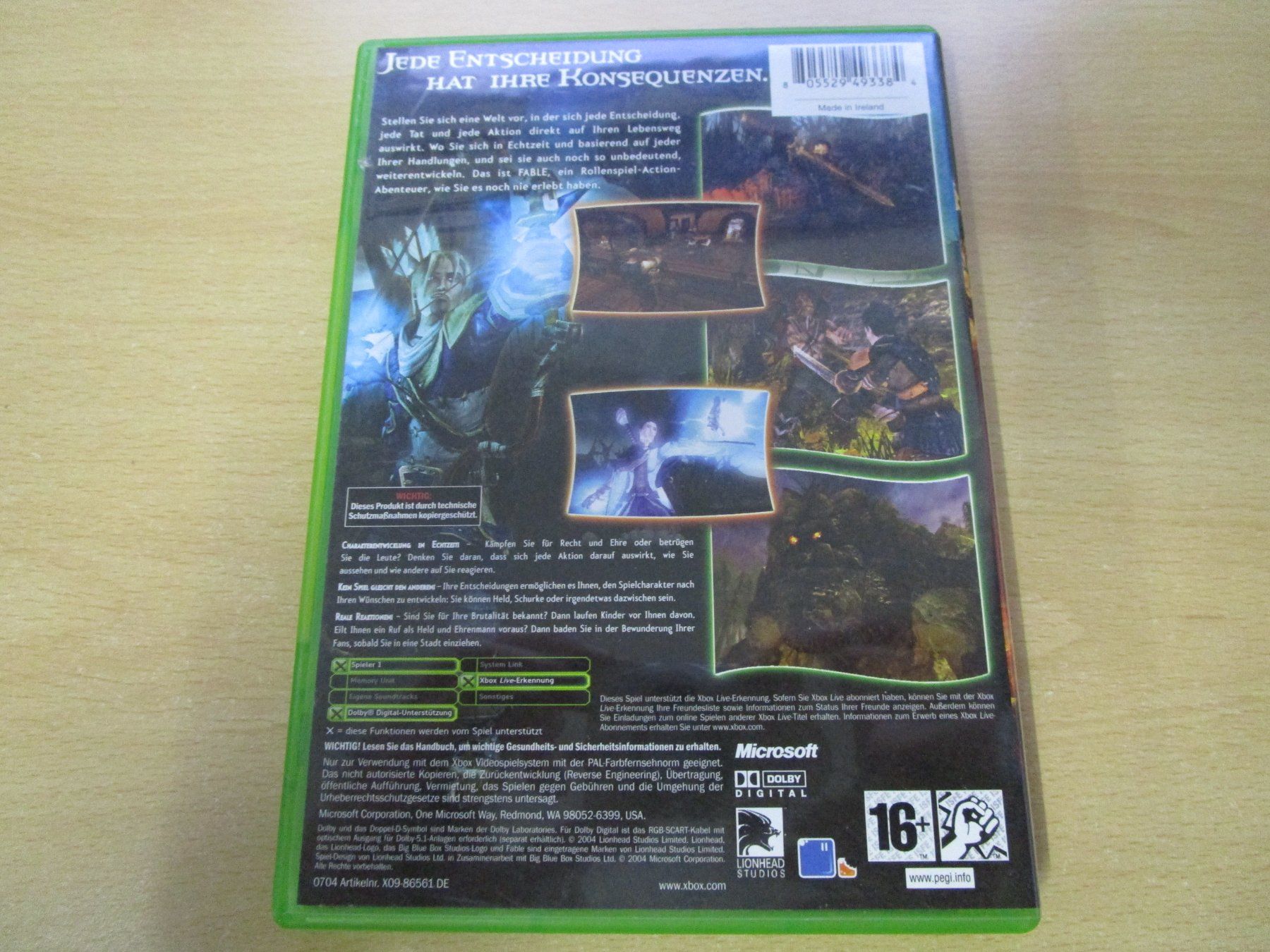 Microsoft Giochi: Fable Xbox gebraucht – Usato da Goldau venduto da agestuffer 1