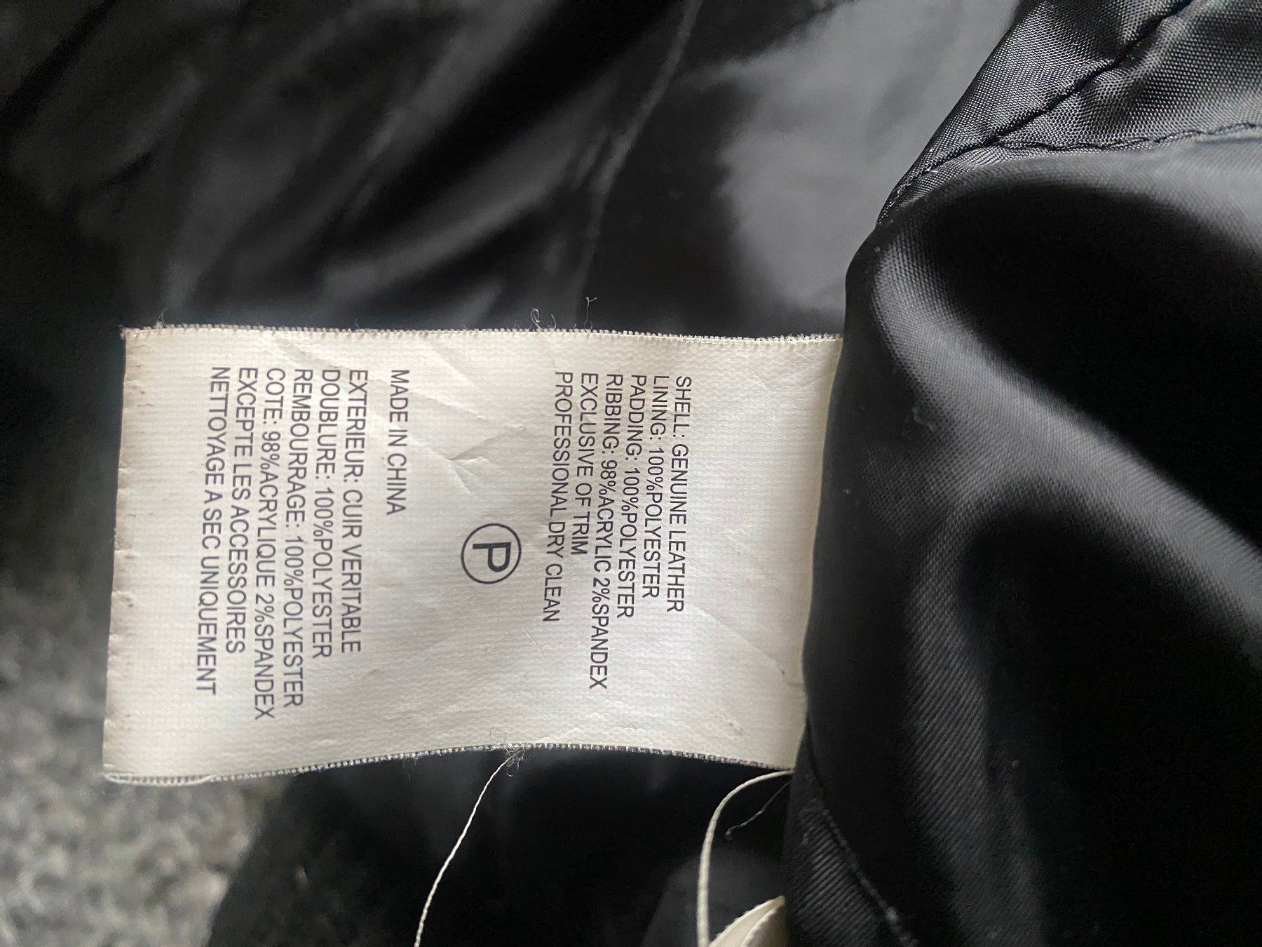 Giacche: Karl Kani Lederjacke, Goose – Usato da Sins venduto da Taschending 5