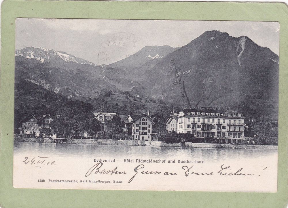 Beckenried Hotel Nidwaldnerhof 1910 Kaufen Auf Ricardo