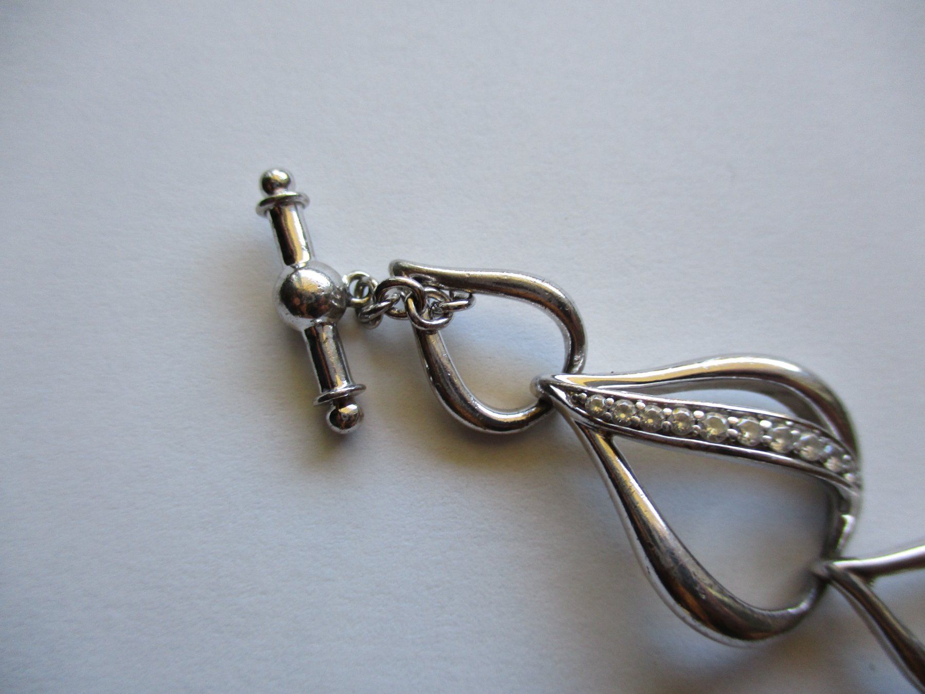 Bracelets: Bracelet argent 925 avec zircons – D'occasion à La Sarraz par vic_v6kz 1