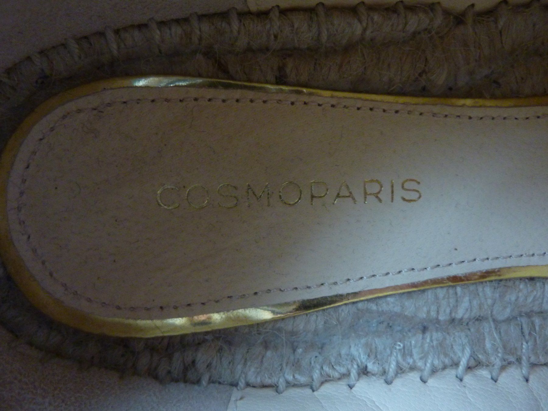 Scarpe da donna: Beige Leder Espadrilles  37 Cosmoparis – Nuovo (secondo la descrizione) da Waldstatt venduto da Kananaskis1 8
