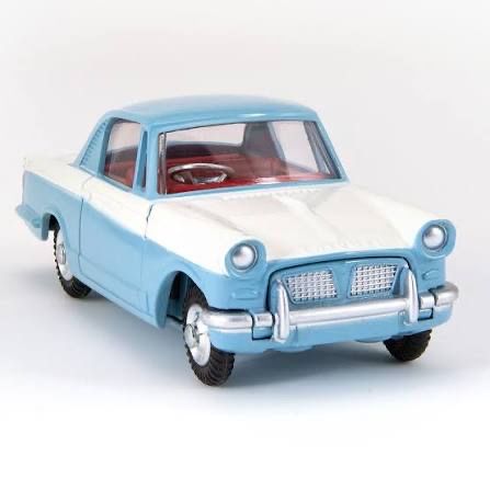 Corgi Toys Modellini d'auto: TRIUMPH HERALD COUPÉ BLAU/WEISS CORGI – Nuovo e nell'imballaggio originale da Suhr venduto da Moebelsiralfred 1