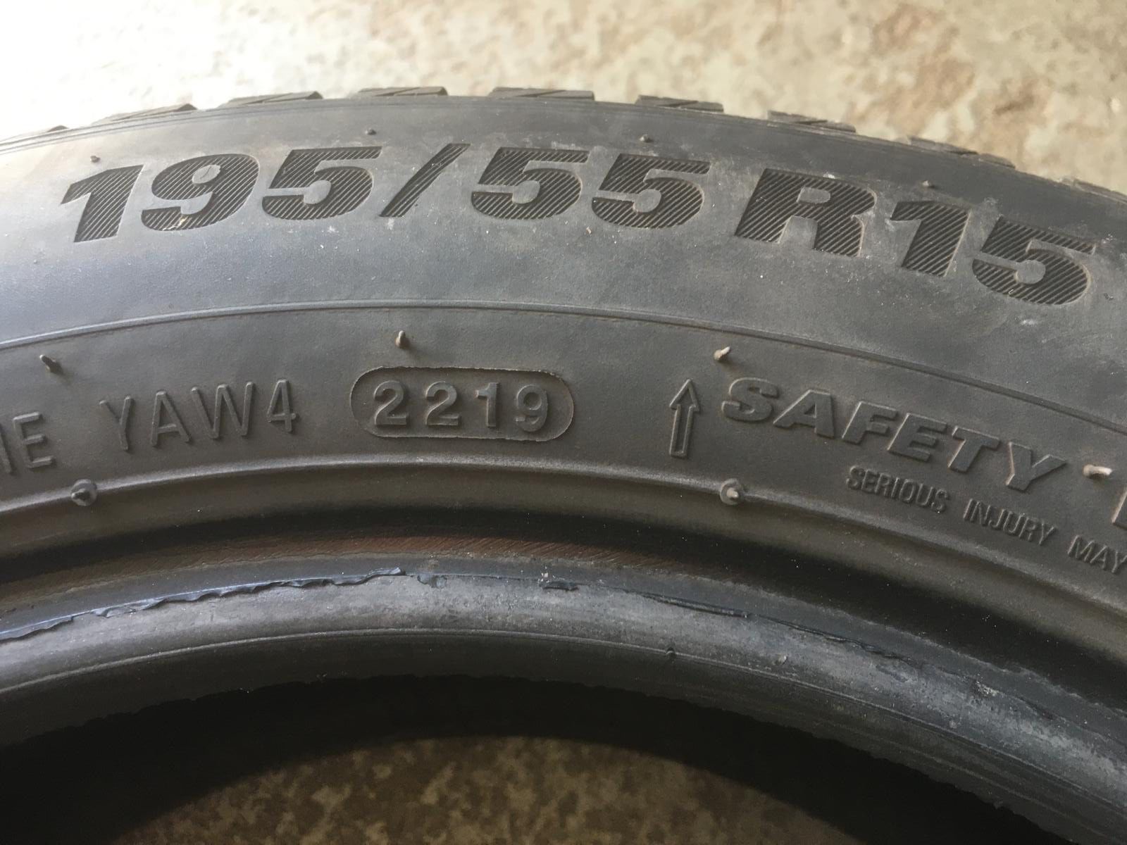 Pneus & Roues: Winterpneu's 2 Stk. 195 / 55 / 15 – D'occasion à Frauenfeld par stern081 4