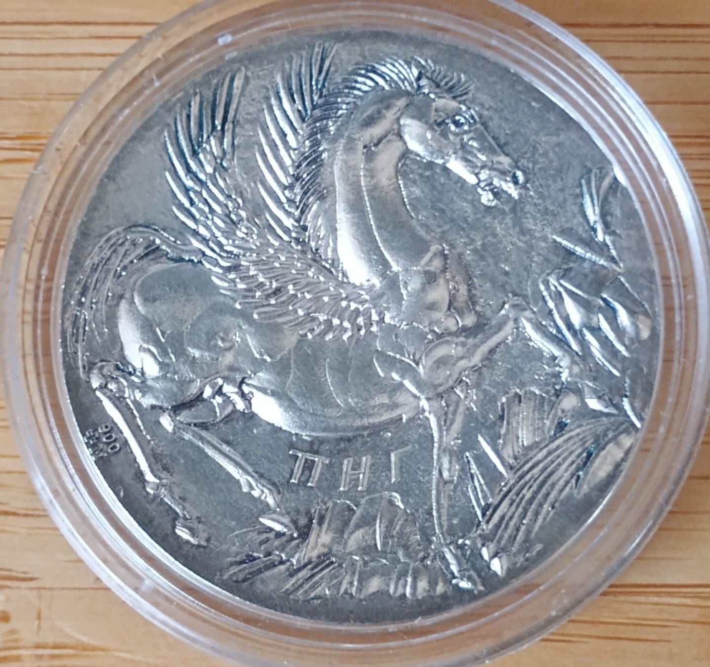 Medaillen: Hans Erni Silbermedaille 1977, Element Wasser, Silber 900 – Gebraucht aus Wattwil von santamaria 2