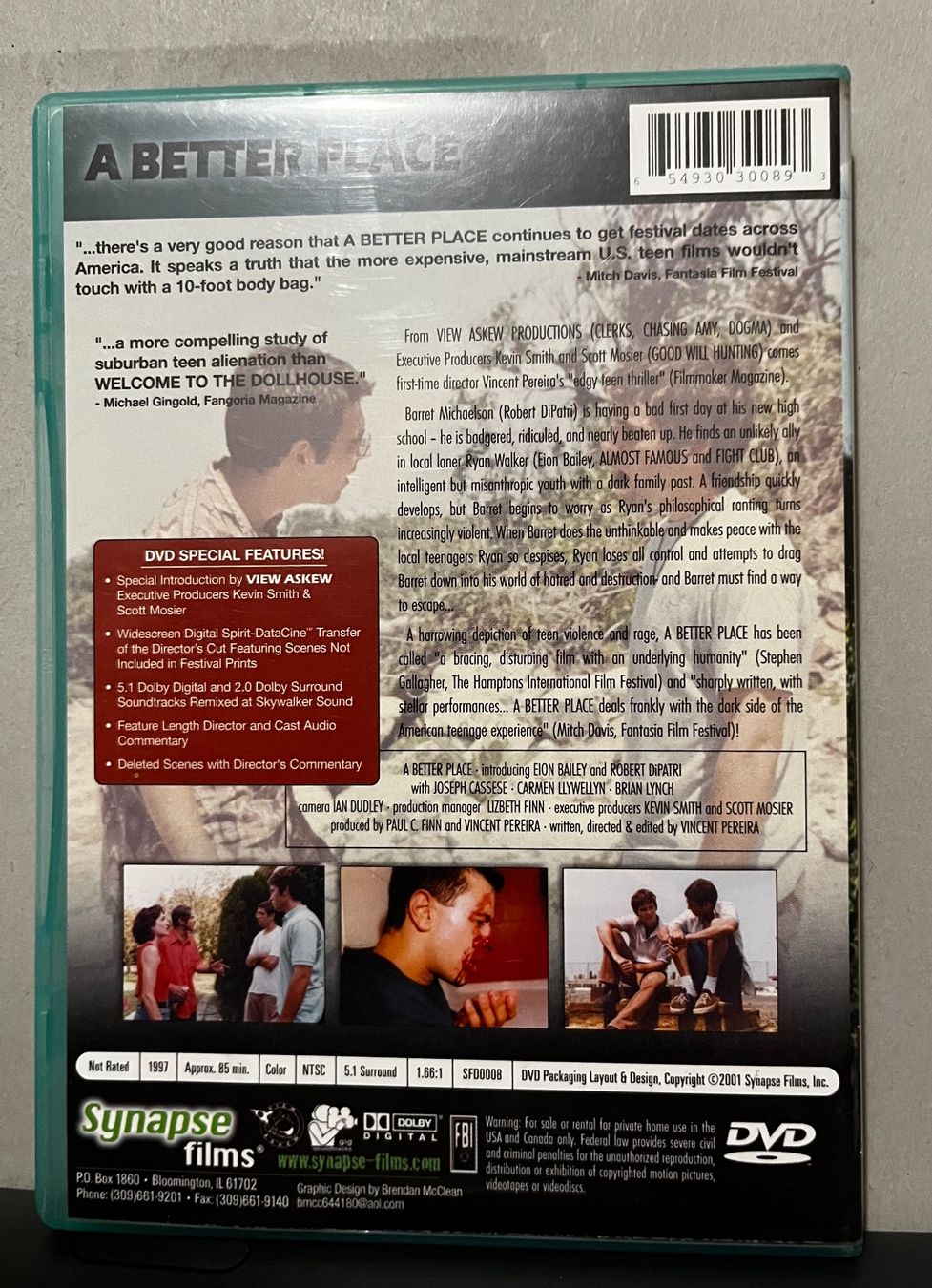 Tous les DVDs: DVD - A better Place – D'occasion à Bassersdorf par McRob00 1