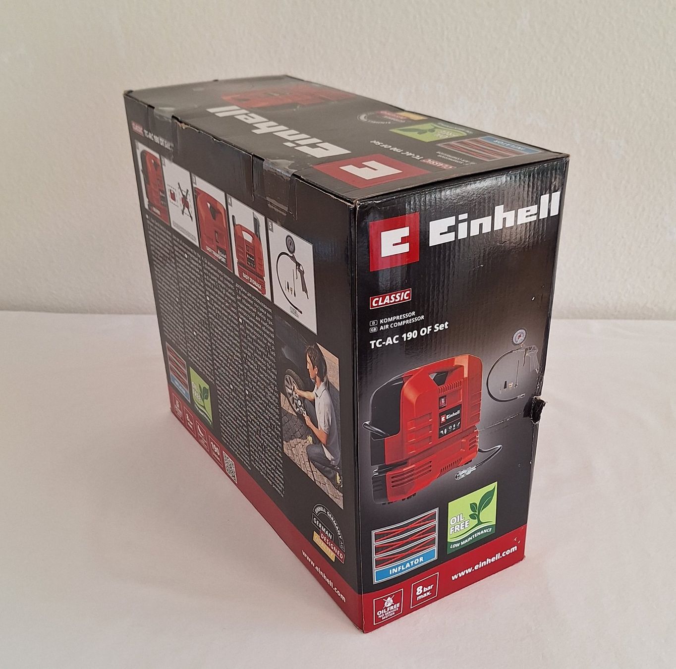 Einhell Compressori: Mobiler Einhell Kompressor TC-AC 190 Of Set mit Zubehör – Nuovo e nell'imballaggio originale da Bergdietikon venduto da Zozo 4