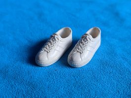 Chaussures de poupée Barbie blanches HONG KONG