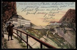 AK Pilatus Kulm, Mit Esel