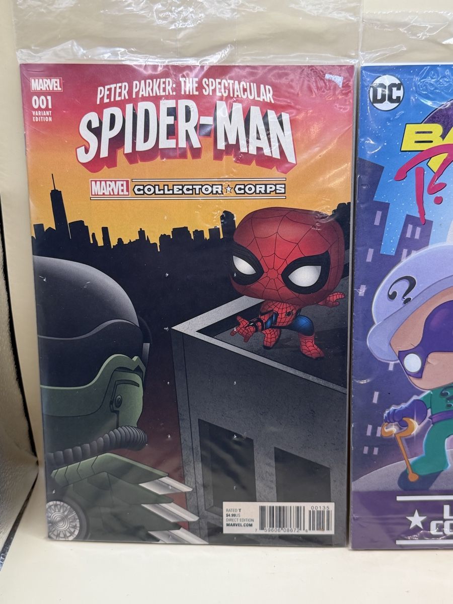 Fumetti: Marvel DC Variant Comics Spider-Man #1 Batman #1 – Nuovo (secondo la descrizione) da Genève venduto da sho_67qj 1
