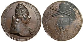 Rom, Innocent VIII, Bronzemedaille