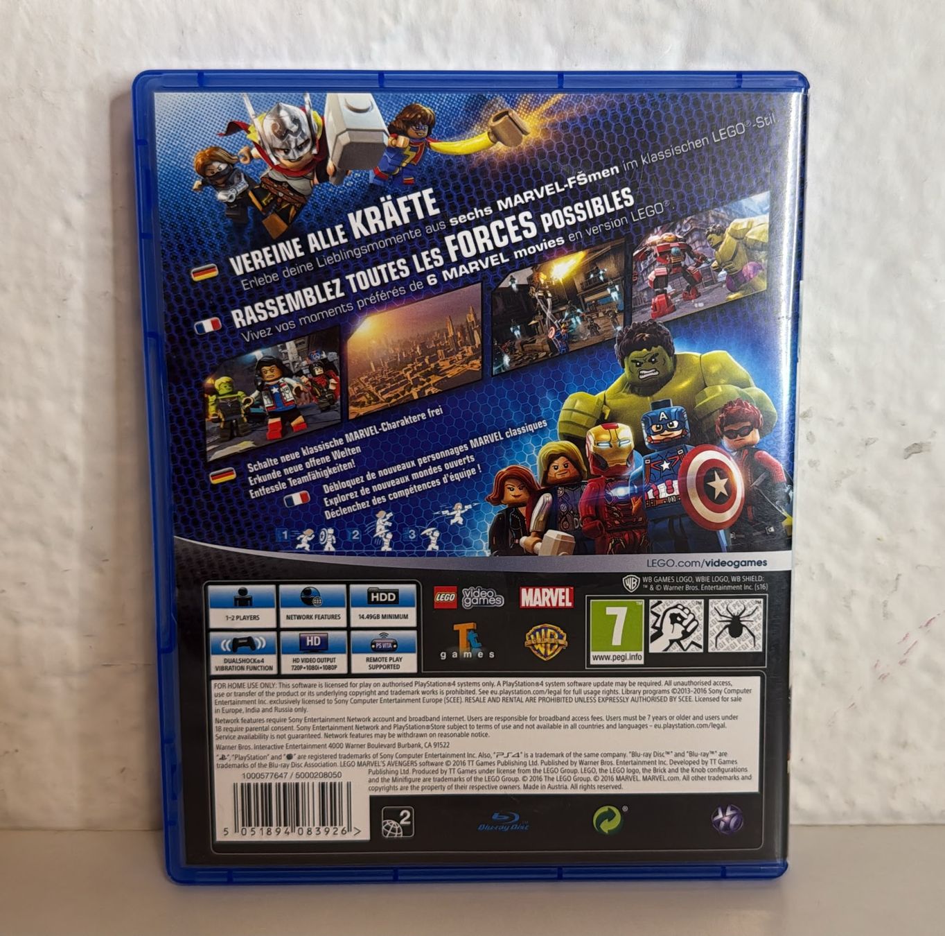 Giochi: LEGO Marvel Avengers PS4 Spiel – Usato da Ehrendingen venduto da lax21 1