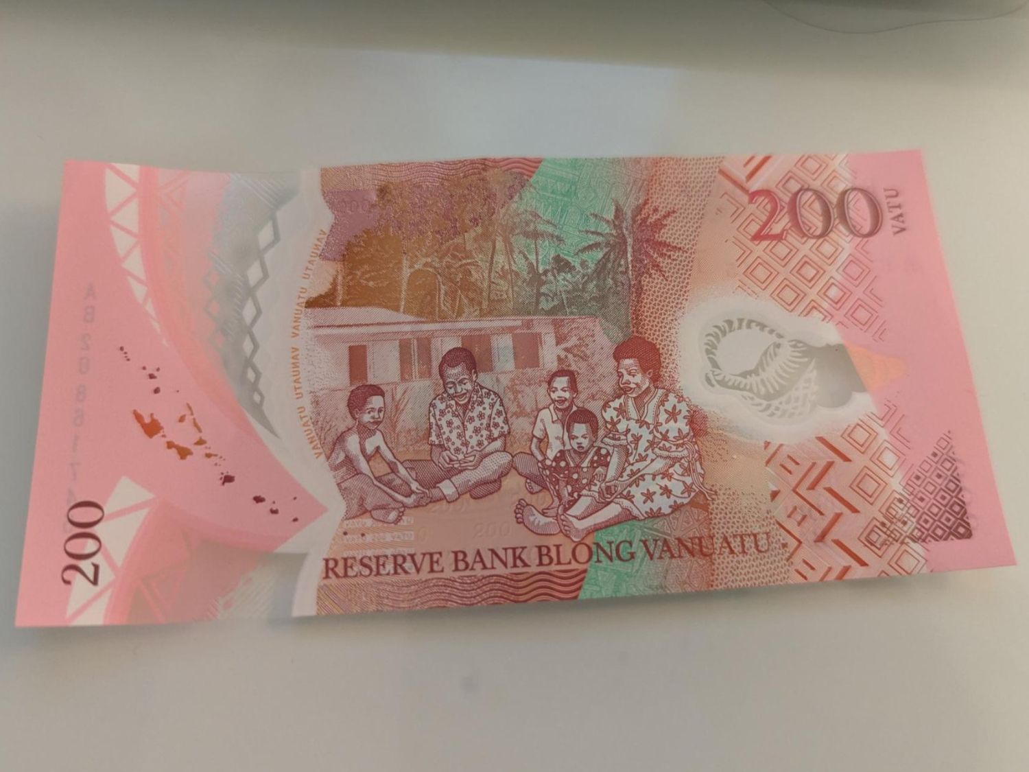 Billets de banque: Vanuatu banknote – D'occasion à Porrentruy par jmbechir 1