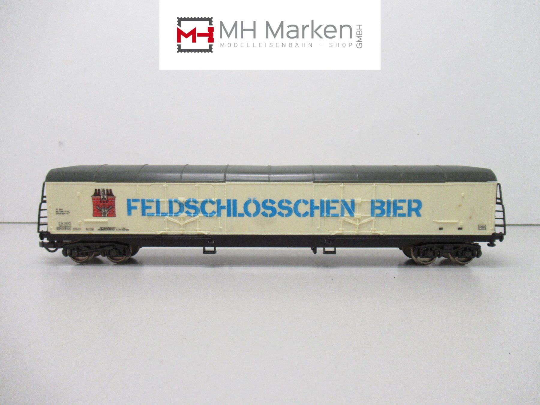 Lima Modellini di ferrovie: Lima 3191 SBB CFF FFS Feldschlösschen Schiebewandwagen – Usato da Basel venduto da mhmarken