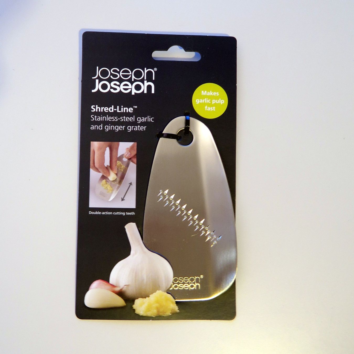 Joseph Joseph Elettrodomestici da cucina: Shred-line Knoblauch- und Ingwer-Reibe – Nuovo e nell'imballaggio originale da Hombrechtikon venduto da Bluecoral