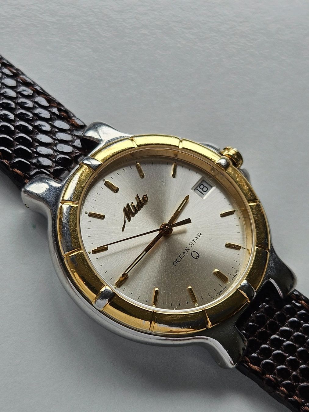 Mido Orologi: 312 Mido Ocean Star Date Quartz – Usato da Berikon venduto da mmm21 1