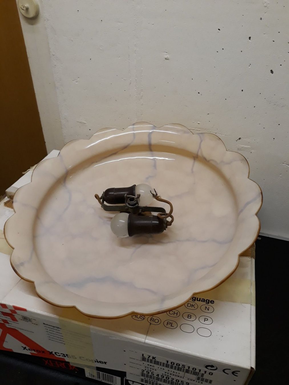 Lampadari & plafoniere: Deckenlampe mamorriert – Usato da Basel venduto da S.Wehrli72 2