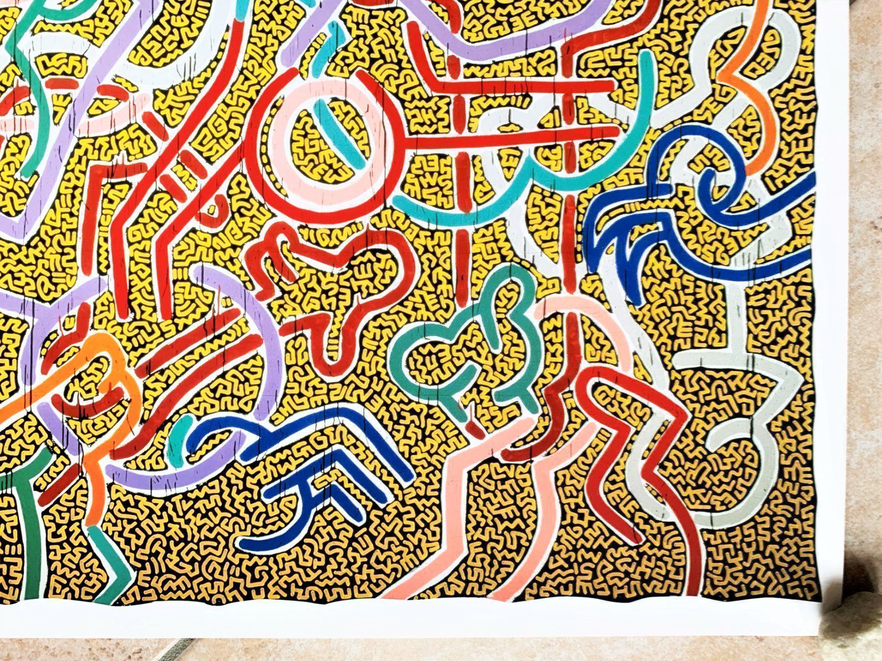 Foto & Immagini: Haring - Ohne Titel - Vintage-Poster – Usato da Ponte Tresa venduto da 11GalleriaAlterEgo11 8