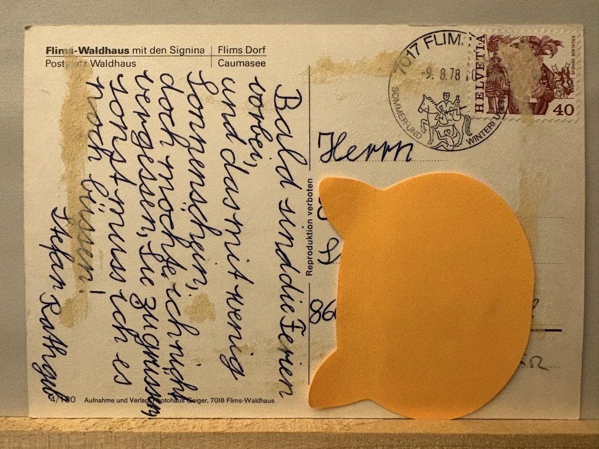 Ansichtskarten: AK von Flims – Gebraucht aus Rümlang von Kartenpost1 1