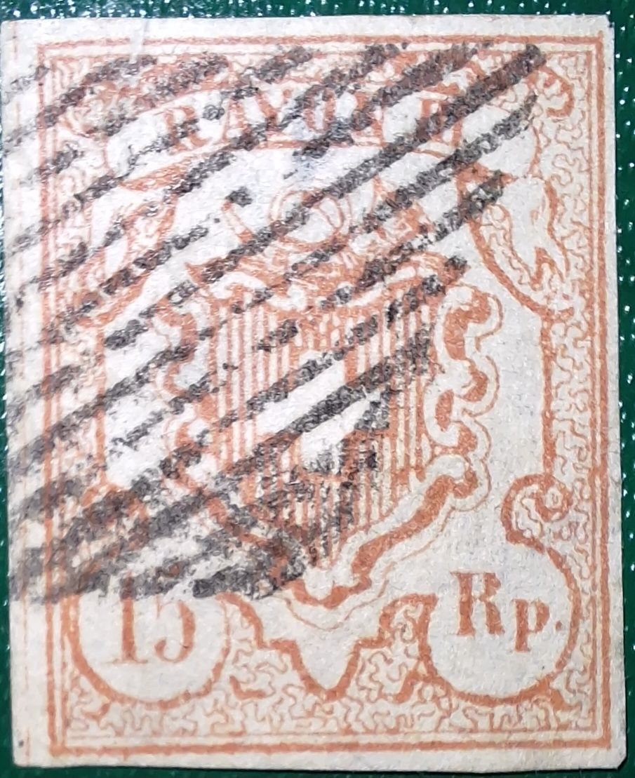 Tutti i francobolli: Rayon Nr. 20 Typ 5 ML I mit Befund Kat. 200.- – Usato da Balgach venduto da SIMEON27