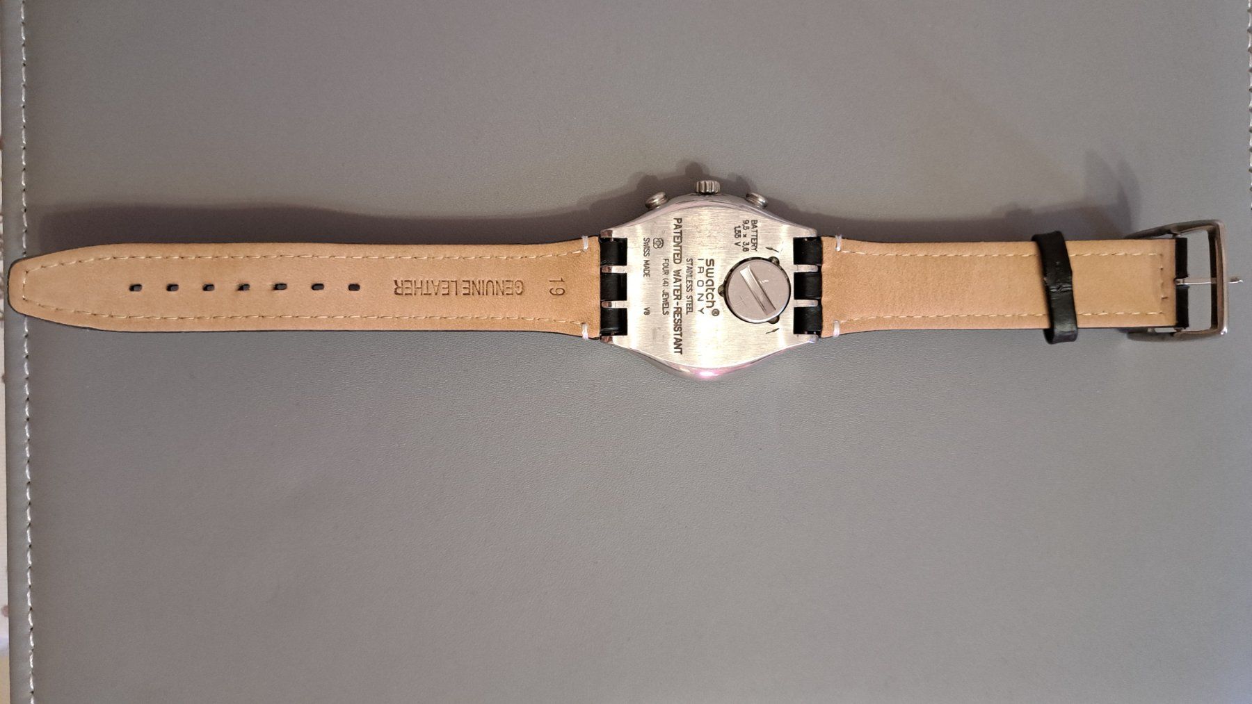 Swatch Orologi: Swatch irony Blustery Black, comme neuve, 40 mm – Usato da Clarens venduto da mig_f5z9 4