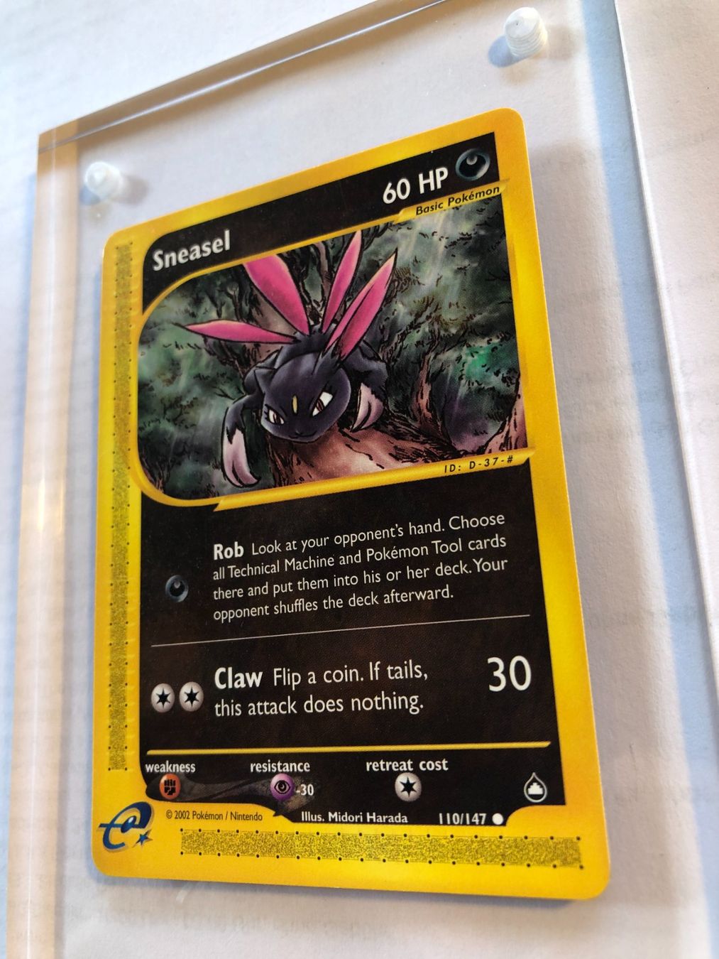 Carte collezionabili: Sneasel Aquapolis - MINT - ab 1.- – Usato da Giubiasco venduto da dan_pr8b 2