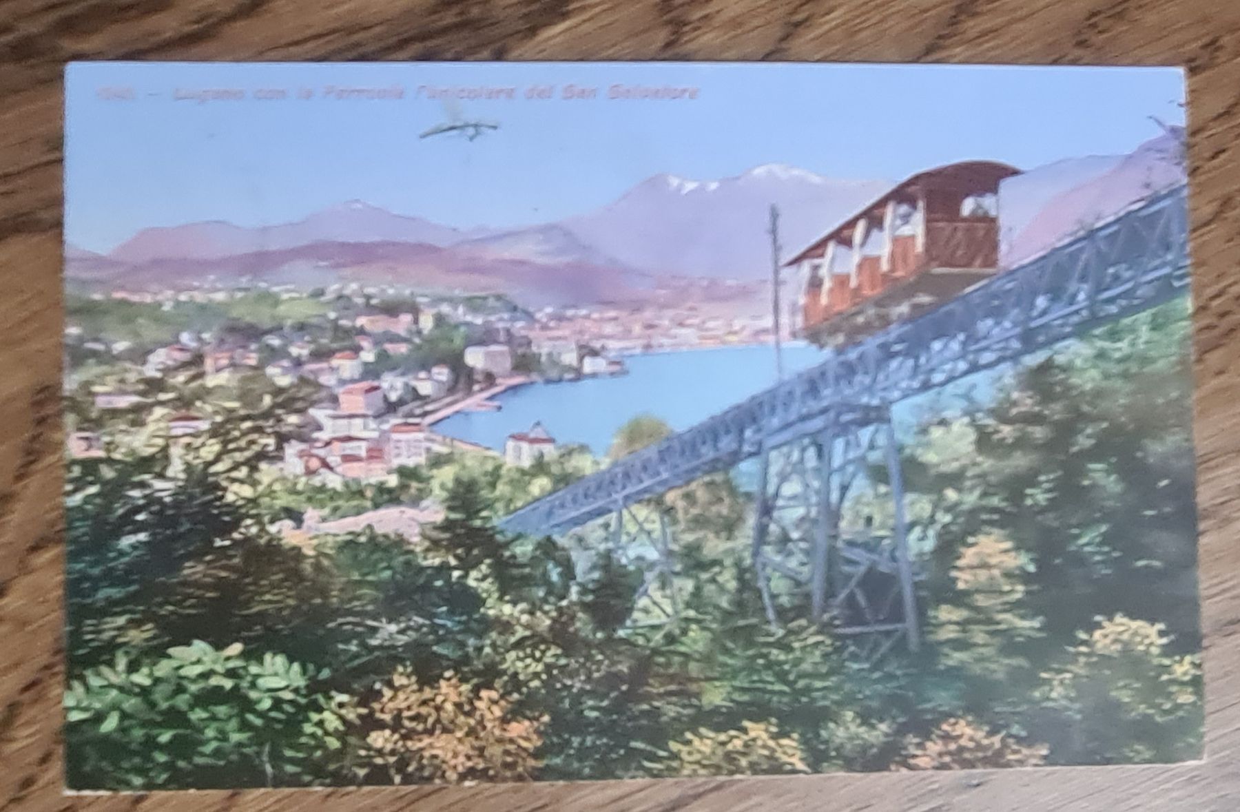 Cartoline postali: Lugano 1909, Postkarte – Usato da Ebikon venduto da Donar50