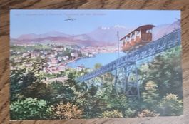 Lugano 1909, Postkarte