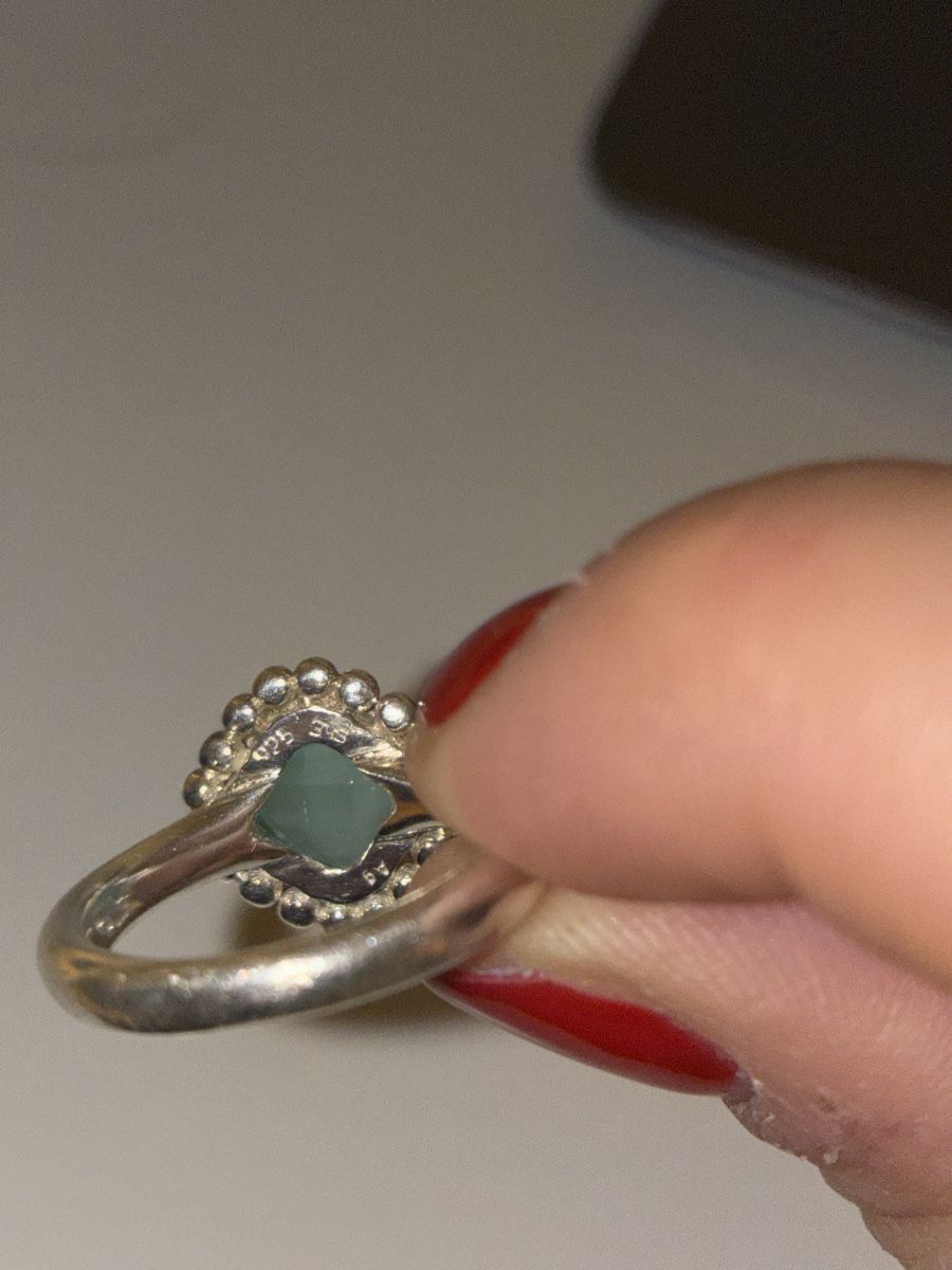 Anelli: Silber Ring und passende Ohrringe 925 mit – Usato da Luzern venduto da Jasminka94 5