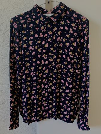 Stylish Numph Floral Blouse, Size S, New