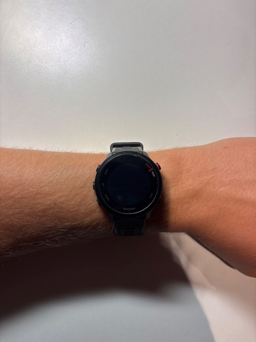 Garmin Smartwatch: Garmin Forerunner 55 GPS Uhr schwarz – Nuovo (secondo la descrizione) da Wangen SZ venduto da Cabrio19 5