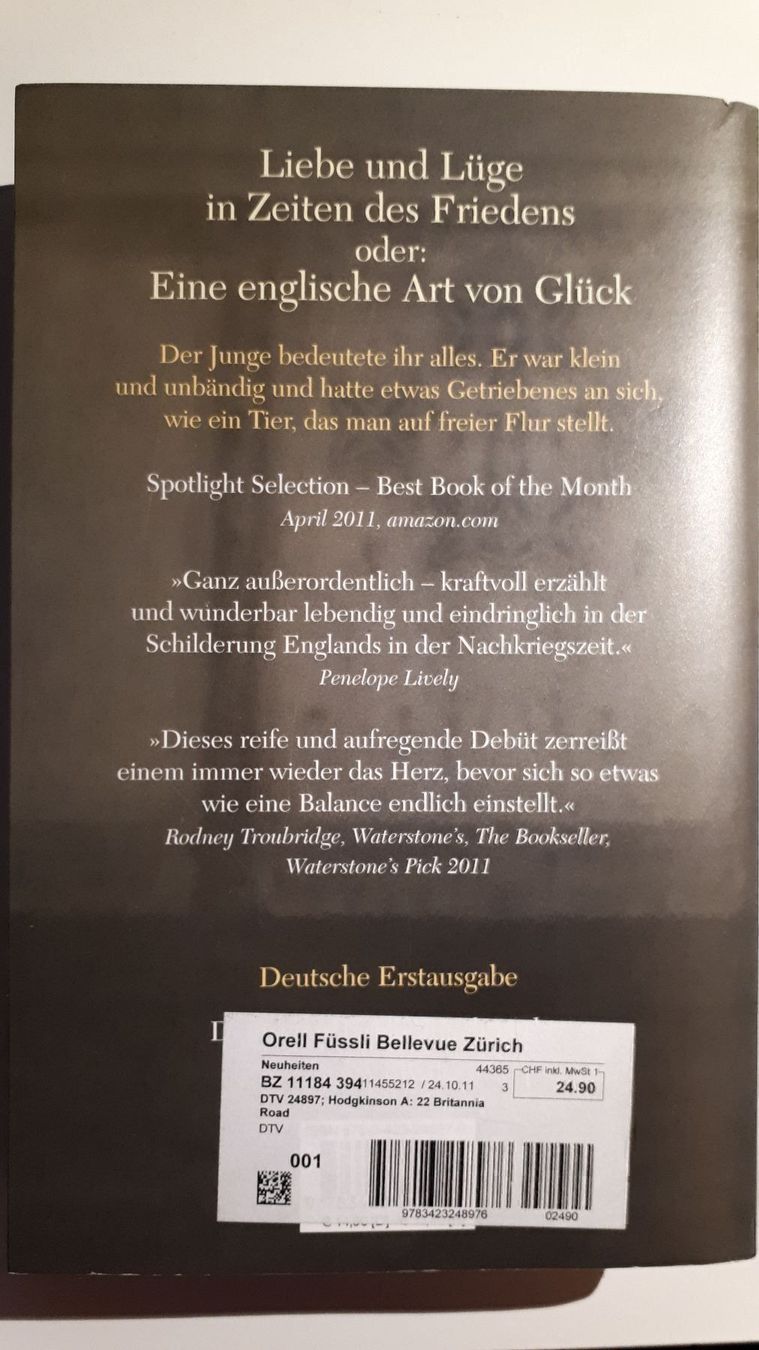 Bücher: 22 Britannia Road – Gebraucht aus Dietikon von Buchantiqdietikon 1