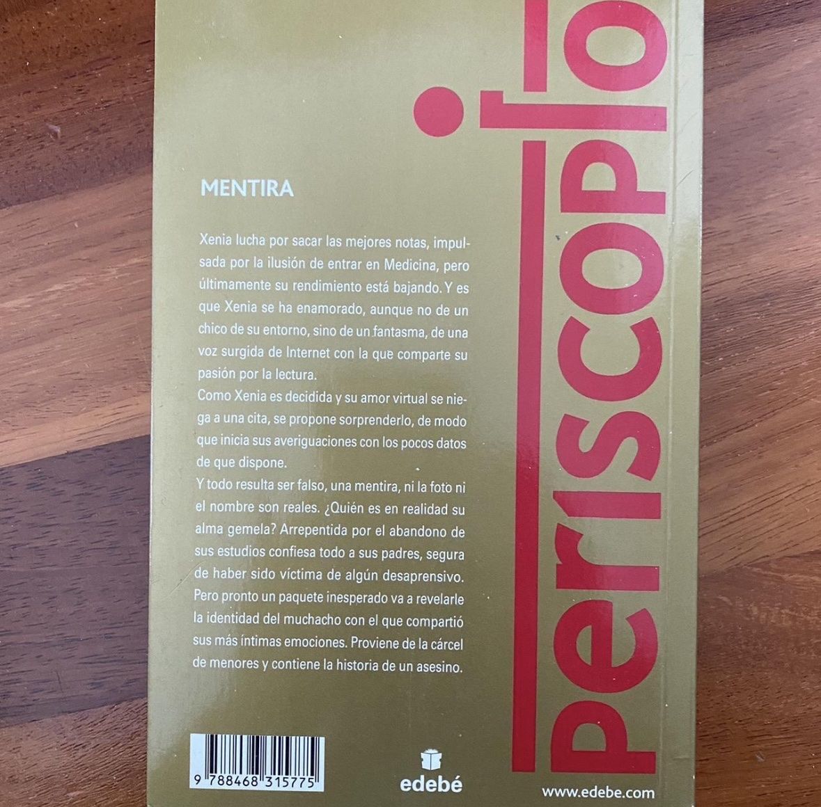 Bücher: Jugendbuch "Mentira" von Care Santos – Gebraucht aus Luzern von ale_v5qn 1