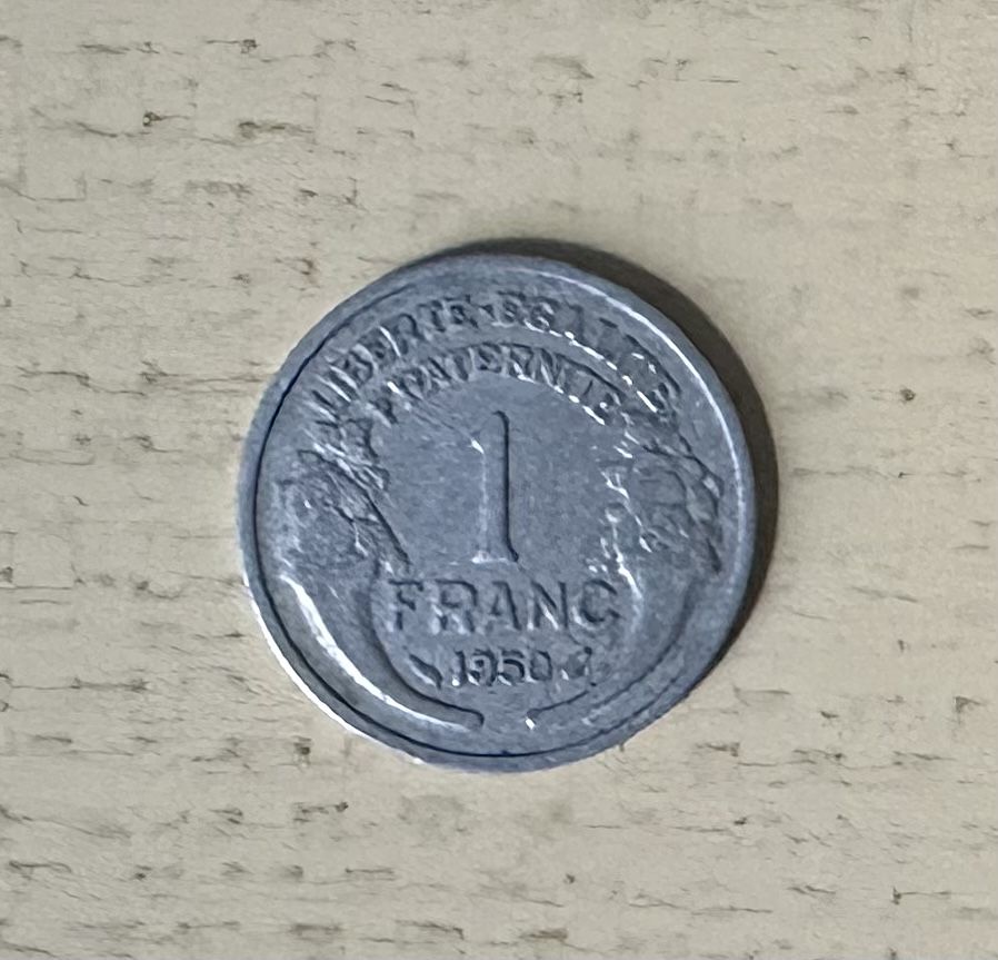 Toutes les monnaies: 1 Französische Franc – D'occasion à Otelfingen par Jupi07 1
