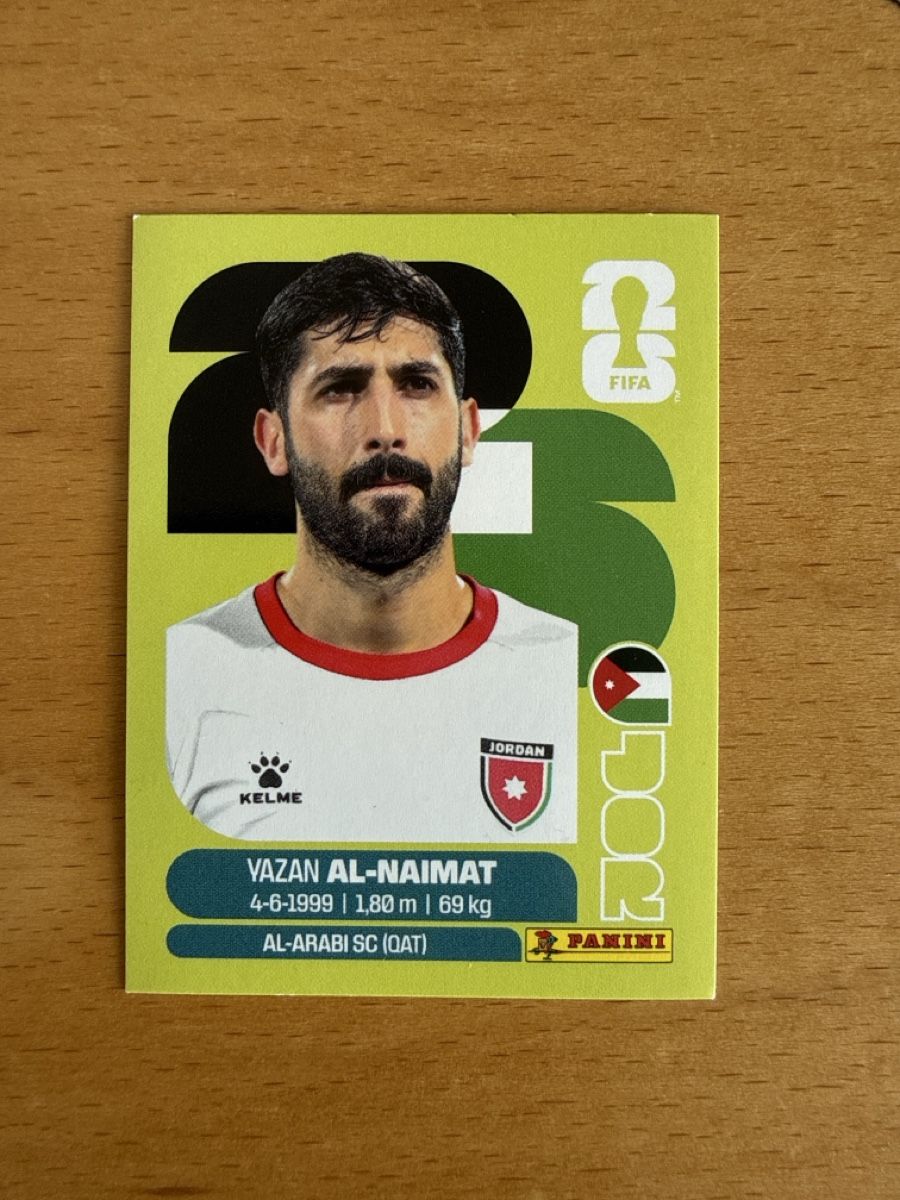 Panini Sammelbilder & Trading cards: JOR 16 – Neu (gemäss Beschreibung) aus Matran von N-N-R