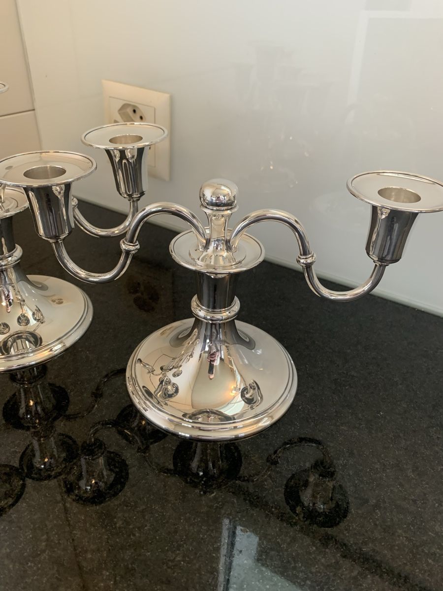 Jezler Kerzenständer: Kerzenständer Jezler 800 Silber – Gebraucht aus Zollikofen von ausmisten_at_home 1