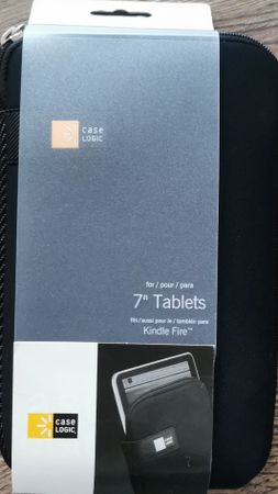 Neue Case Logic Tablet Tasche 7 Zoll, schwarz, OVP!