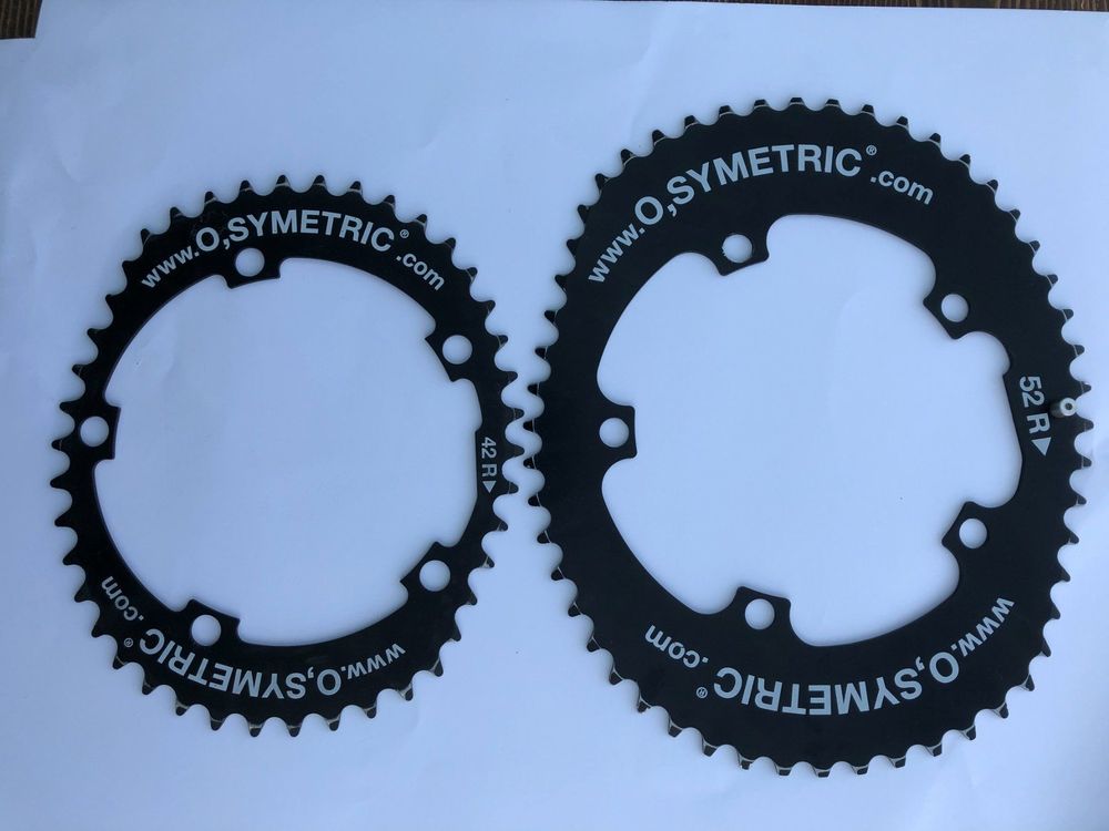 Schmal-Breit Kettenblatt Für Rennrad - 130 BCD, CNC Alulegierung, 159.89mm