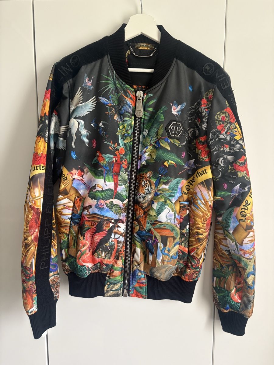 Philipp Plein Jacken: Philipp Plein Bomberjacke – Gebraucht aus St. Gallen von valefritz